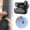 thumbnail image 2 of Klonfd Wireless Lapel Microphone With DSP Noise Reduction For Two Way Listening Lapel Microphone With Microphones And Two Microphone Holes For Audio Recording Digital Display Button, 2 of 6