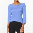 thumbnail image 2 of HUANBAI Trendy Plus Size Tops For Everyday Wear Loose Fit Comfortable Casual Design Perfect For Denim Jeans In Spring Summer And Fall, 2 of 4