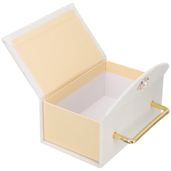 HONMEET Sturdy Paper Present Box White with Magnetic Lid for Special Occasions