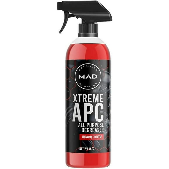 MAD XTREME All Purpose Cleaner Heavy Duty Degreaser for Cars, Trucks, SUVs, Jeeps, Motorcycles, RVs & More, 16 oz