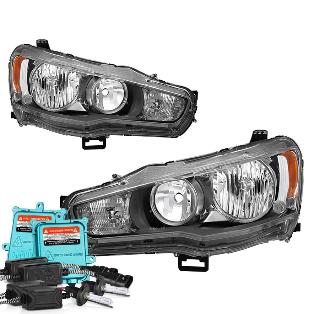 VIPMOTOZ OEStyle Headlight Headlamp Assembly For 20082017 Mitsubishi