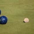 thumbnail image 4 of SHISUYAN Bocce Balls Light Yellow Traditional Bocce Game Carnival 4Pcs 2.8In, 4 of 9