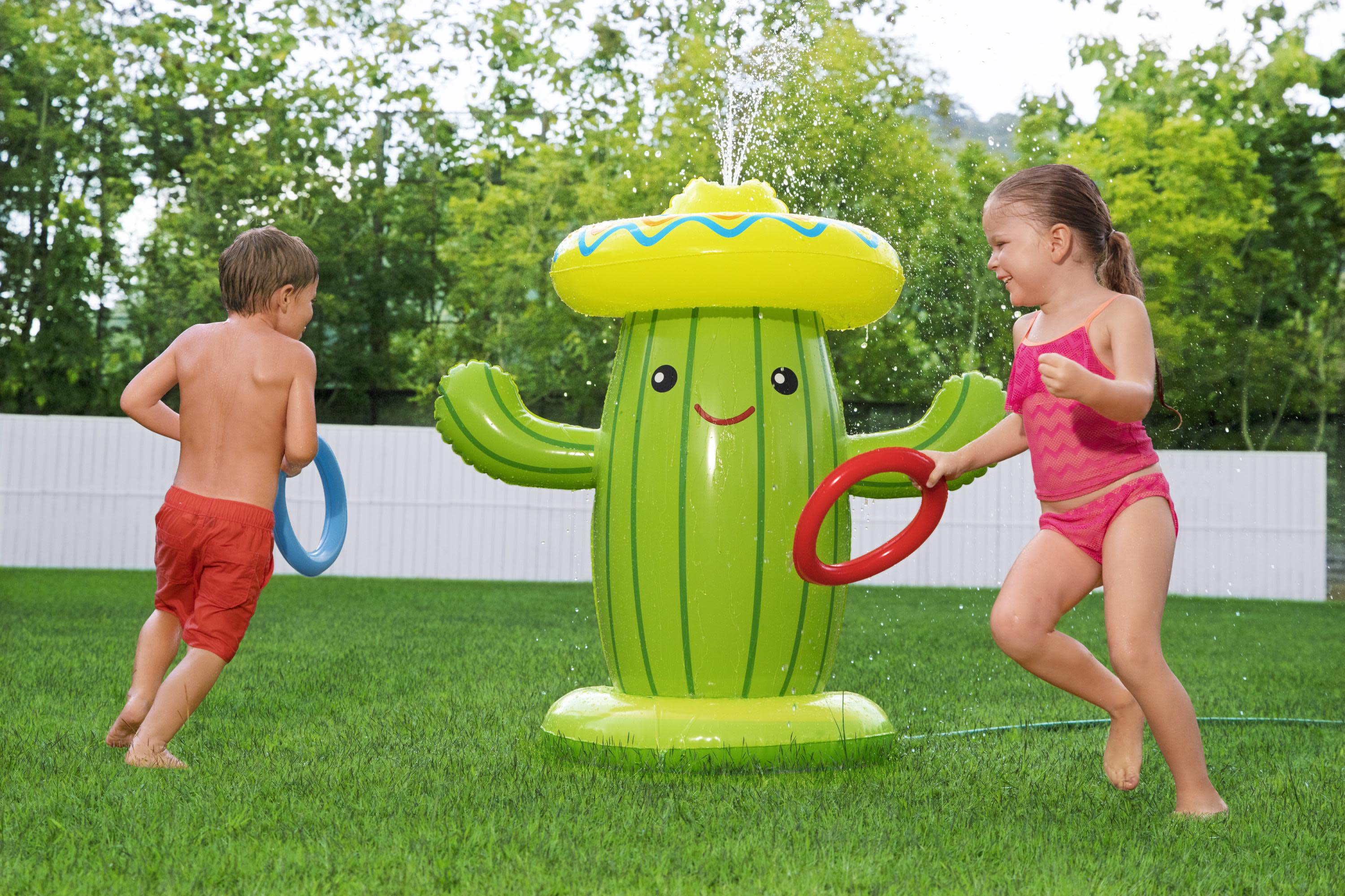 Sweet H2OGO! Kids Cacti Inflatable Spiky & Sprinkler