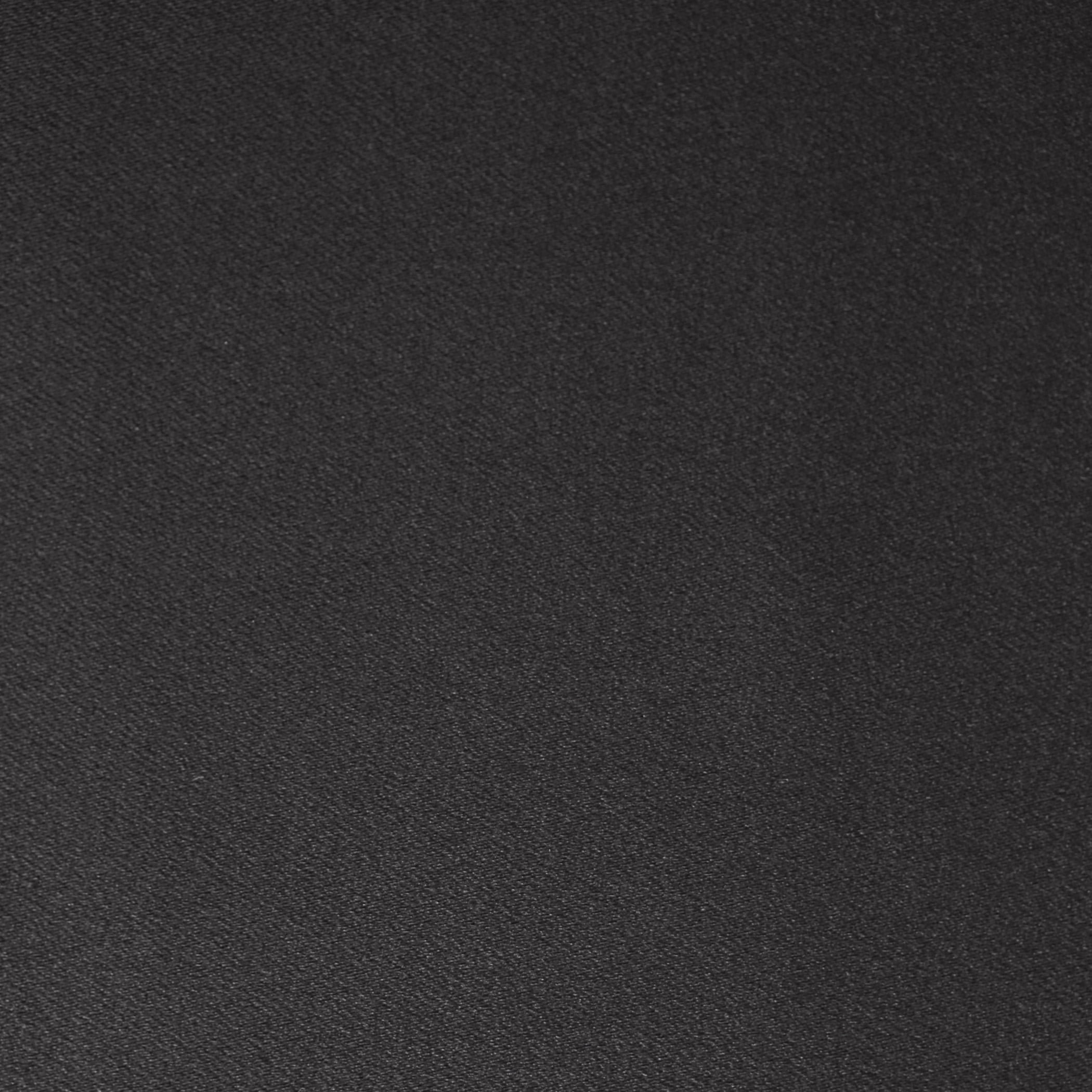 Sun Zero Avery 100% Blackout Rod Pocket Single Curtain Panel, Coal, 40"W x 84"L