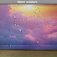 thumbnail image 6 of Ambesonne Landscape Place Mats Set of 4, Sunset Sky and Clouds, Standard Size, Blue Yellow Purple, 6 of 6