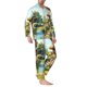 thumbnail image 2 of Balery Cartoon Mushroom House Pijama para Hombre de Dos Piezas con Manga Larga, Conjunto de Dormir y Descanso Suave con Bolsillos-XX-Large, 2 of 7