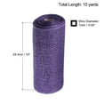 thumbnail image 2 of Unique Bargains PP Burlap Mesh 10' x 10 Yards Decorative Wrapping Ribbon, Purple 1 Roll, 2 of 5