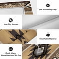 thumbnail image 6 of Brown Southwest Outdoor Rug for Patio/Deck/Porch, Non-Slip Large Area Rug 3 x 5 Ft, Boho Aztec Ethnic Abstract Geometric Indoor Outdoor Rugs Washable Area Rugs, Reversible Camping Rug Carpet Runner, 6 of 8