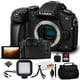 thumbnail image 1 of Cuerpo Cámara Dig. sin Espejo Panasonic Lumix DMC-G85 Solamente (Caja Kit) (DMC-G85MK) - Bolsa - c/ Tarjeta Mem. 64 Gb + Luz Vid. LED + Bat. DMW-BLC12 + Bolsa Blanda + Trípode Flex. 12 Pulg. + Más, 1 of 6