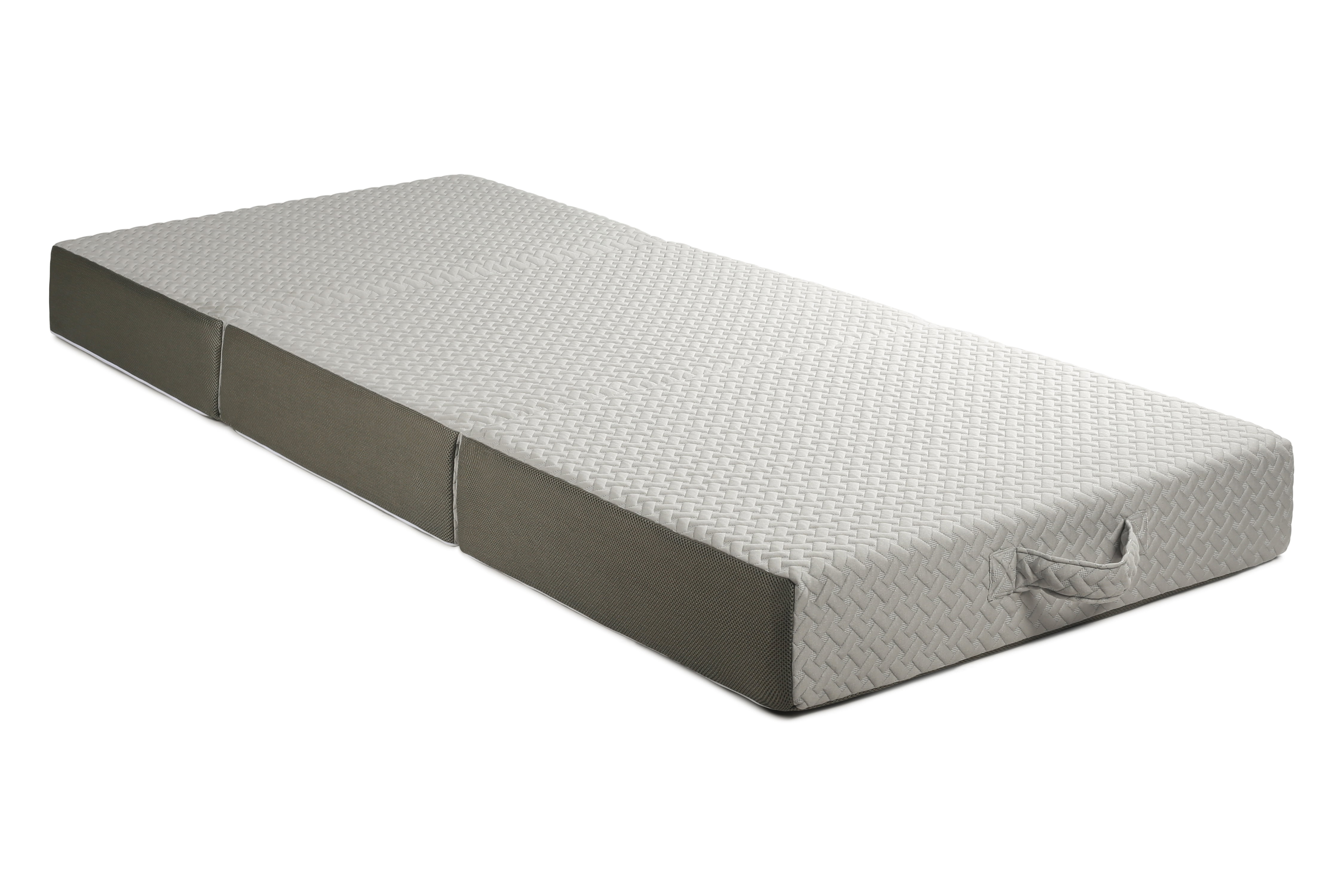 Milliard 6-Inch Memory Foam Tri Folding Mattress with Ultra Soft Removable Cover and Non-Slip Bottom (75 inches x 31 inches)