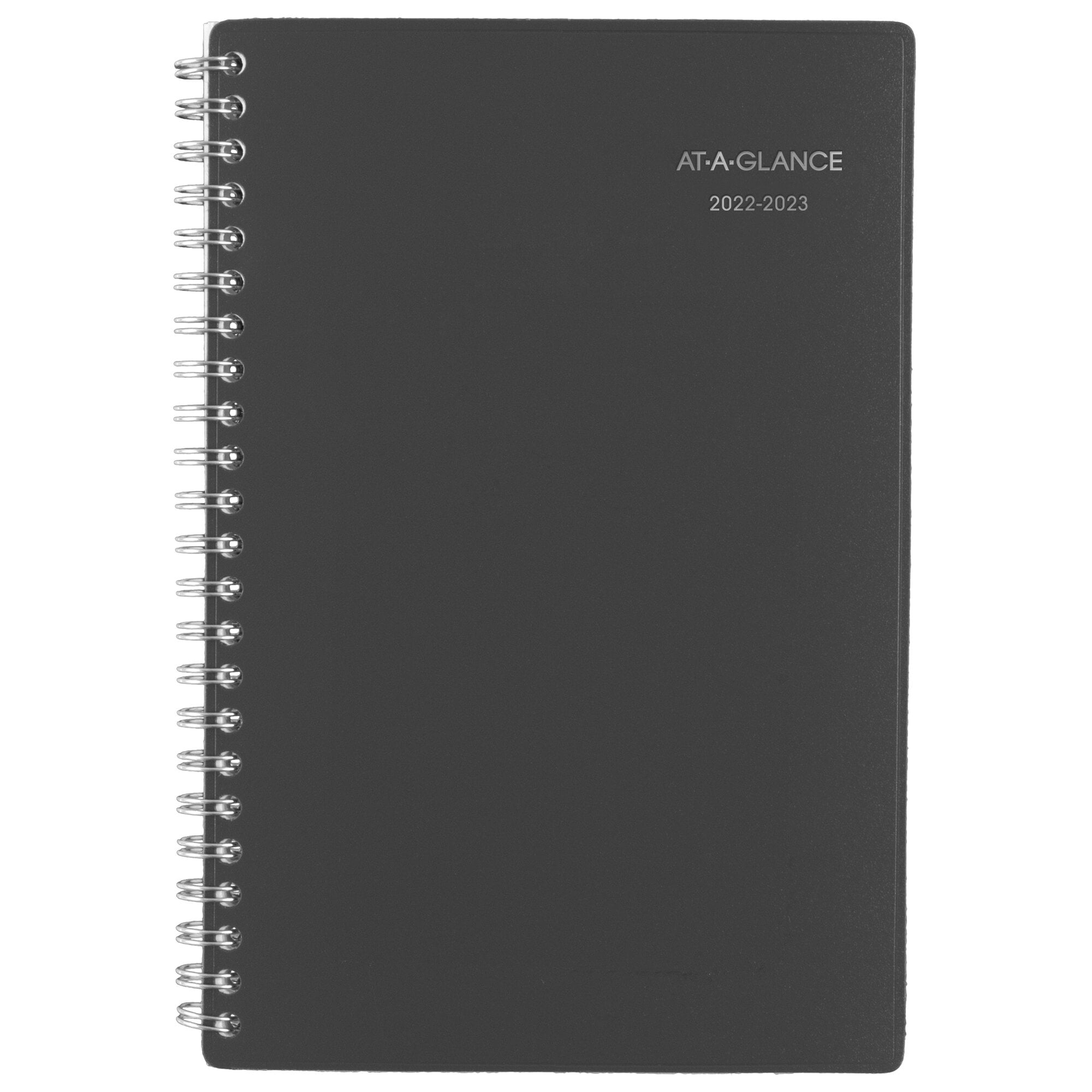 AT-A-GLANCE DayMinder Academic 2022-2023 Weekly Monthly Planner, Charcoal, Small, 5' x 8'