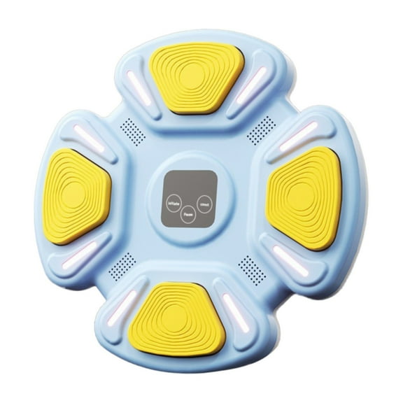 HJJLRH Music Boxing Machine, Wall Mounted Smart Music Boxing Trainer, Electronic Boxing Target Workout Punching Equipment for Home, Indoor and Gym