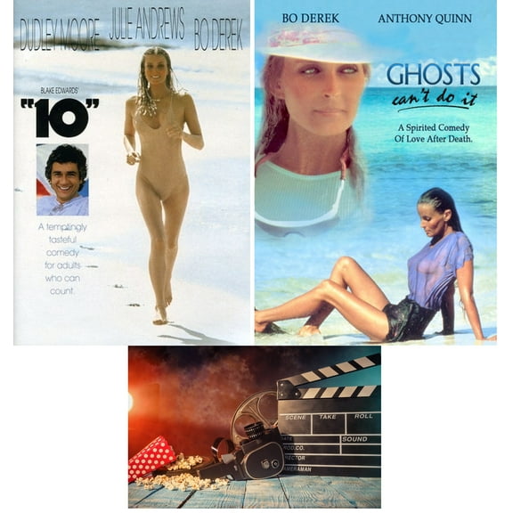 Bo Derek Double Feature 10 Ten & Ghosts Can't Do It 2 DVD Set with Bonus Art Card