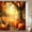 Orange, variant on Christmas Shower Curtain, Cute Snowman Snow Forest Bathroom Curtains, Wooden House Rustic Farmhouse Waterproof Polyester Fabric Bath Home Decor Set with Hooks, 66x72 Inch