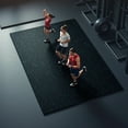 thumbnail image 2 of Rubber Gym Flooring Roll 1/4"x4ftx6ft, Exercise Equipment Mats Strength Training Rubber Floor Mats for Home Gym Fitness Protective Flooring, 2 of 15