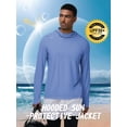 thumbnail image 3 of TRYSIL Men's Athletic Hoodies Long Sleeve Fishing Lightweigh Pullover Shirts UPF 50+ Sun Protection Shirts Rash Guards, 3 of 6