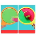 thumbnail image 2 of Ensemble de Jeu de Pagaie pour Enfants Créatif Portable Lancer et Attraper Balle Ensemble de Jeu de Sport, 2 of 7
