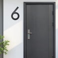 thumbnail image 4 of Modern Metal House Numbers for Outside Address Signs, Rustproof Weather Resistant Door Numbers for Home, Apartments, Garages, Mailboxes, 4 of 7