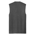 thumbnail image 6 of Yellow Rooster Men's Core Cotton Sleeveless Tee Dark Heather Grey 4XL, 6 of 6