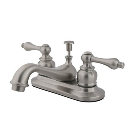 UPC 663370005909 product image for Two Handle Brass Centerset Lavatory Faucet | upcitemdb.com