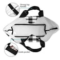 thumbnail image 4 of Easygdp Anchor Black Tartan Plaid Bolsas Tote para Mujer, Bolsos de Hombro para Viaje, Bolsos de Mano de Gran Capacidad para Compras y Trabajo, 4 of 8