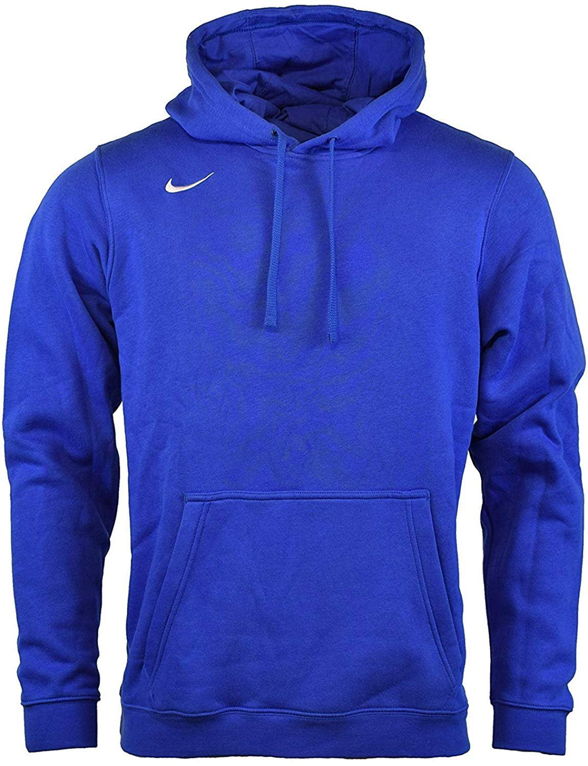 Nike Men's Pullover Fleece Club Hoodie XX-Large, Varsity Royal ...