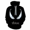 thumbnail image 5 of Venom spring and autumn men's 3D printing Venom hooded hoodie, 5 of 5