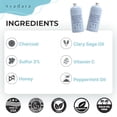 thumbnail image 5 of Ayadara Acne Face Wash with Charcoal & Sulfur, Cystic & Hormonal Acne Cleanser, 8 fl oz, 200 Uses, 5 of 11