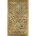 thumbnail image 5 of SAFAVIEH Antiquity Trafford Geometric Wool Area Rug, Light Blue/Gold, 9' x 12', 5 of 8