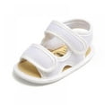 thumbnail image 5 of Stibadium Infant Baby Boys Girls Summer Sandals PU Leather Rubber Sole Toddler First Walker Shoes(0-18 Months), 5 of 9