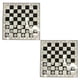 thumbnail image 1 of De Damas El Juego Contiene 48 Damas 2 Tableros De Damas Plegables Juego De Tablero De Ajedrez Divertido Para Niños / Adultos Juego De Mesa Tradicional Damas 2 Juegos seitruly FN002078-00, 1 of 5