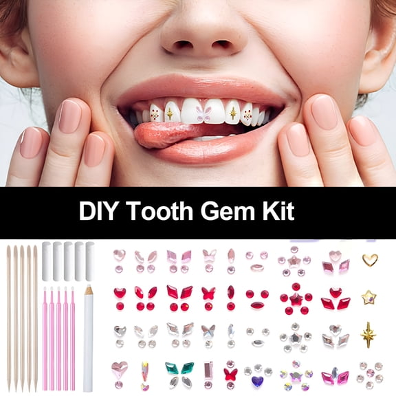 RAGUPEL Tooth Gems, Tooth Decoration DIY Kit