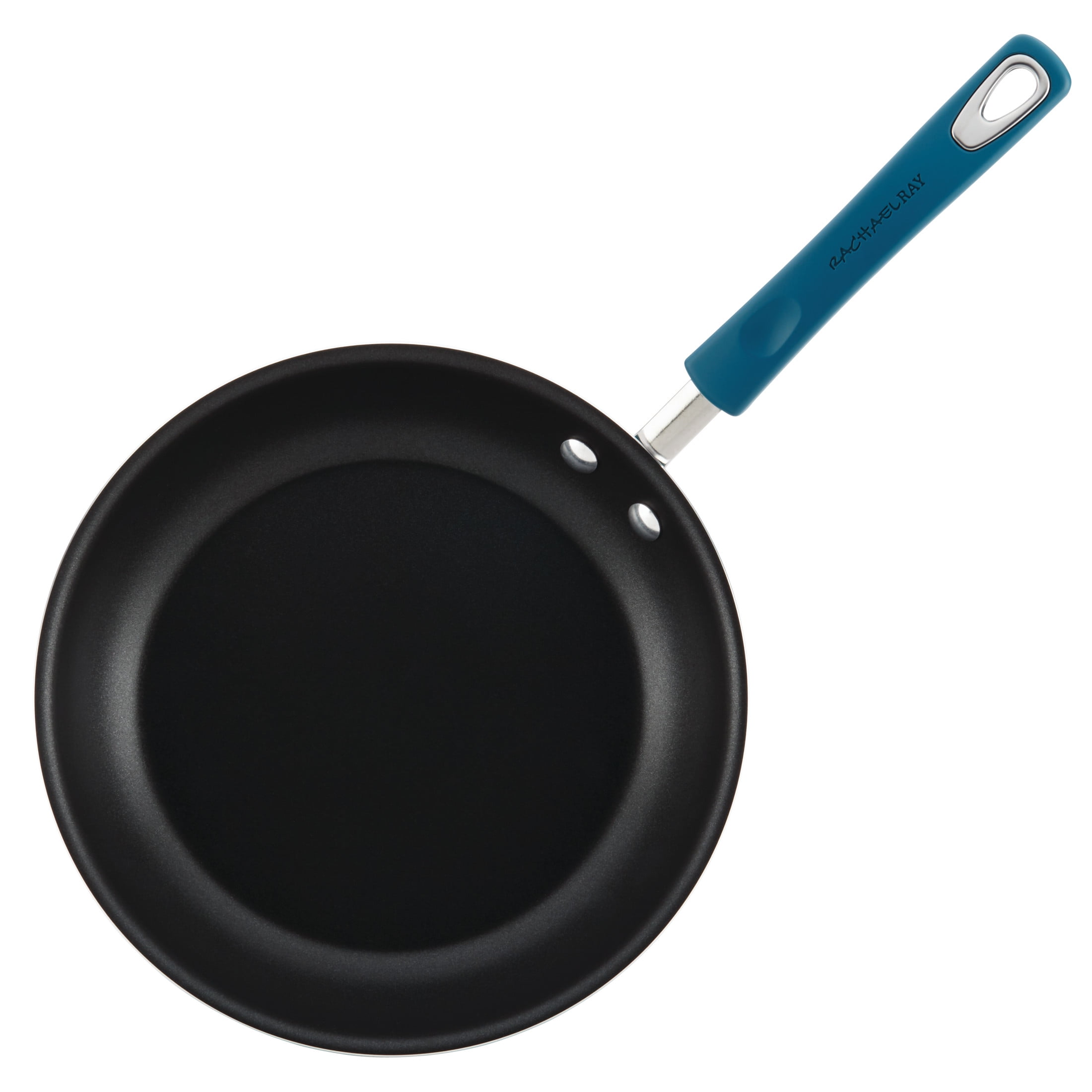 Real Living Black Non-Stick 14-Piece Rivet Handle Cookware Set
