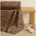 thumbnail image 4 of Soimoi Cotton Poplin Fabric Leaves, & Rose Floral Print Fabric by The Yard 42 Inch Wide, 4 of 7