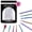 Rainbow, variant on MelodySusie 10pcs Nail Drill Bits Set, 3/32 Inch Diamond Cuticle Nail Bits Kit for Nail E-File