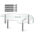 thumbnail image 2 of PEONAVET Display Rack Transparent Acrylic Cupcake Shelf Multi Layer Display Shelf Wedding Birthday Goods Table, 2 of 3