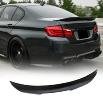 Carbon Fiber Rear Trunk Spoiler Fits For BMW 5 Series F10 and F18 M5 Sedan 2010-2016 CF Rear Highkick Spoiler Wing Lip