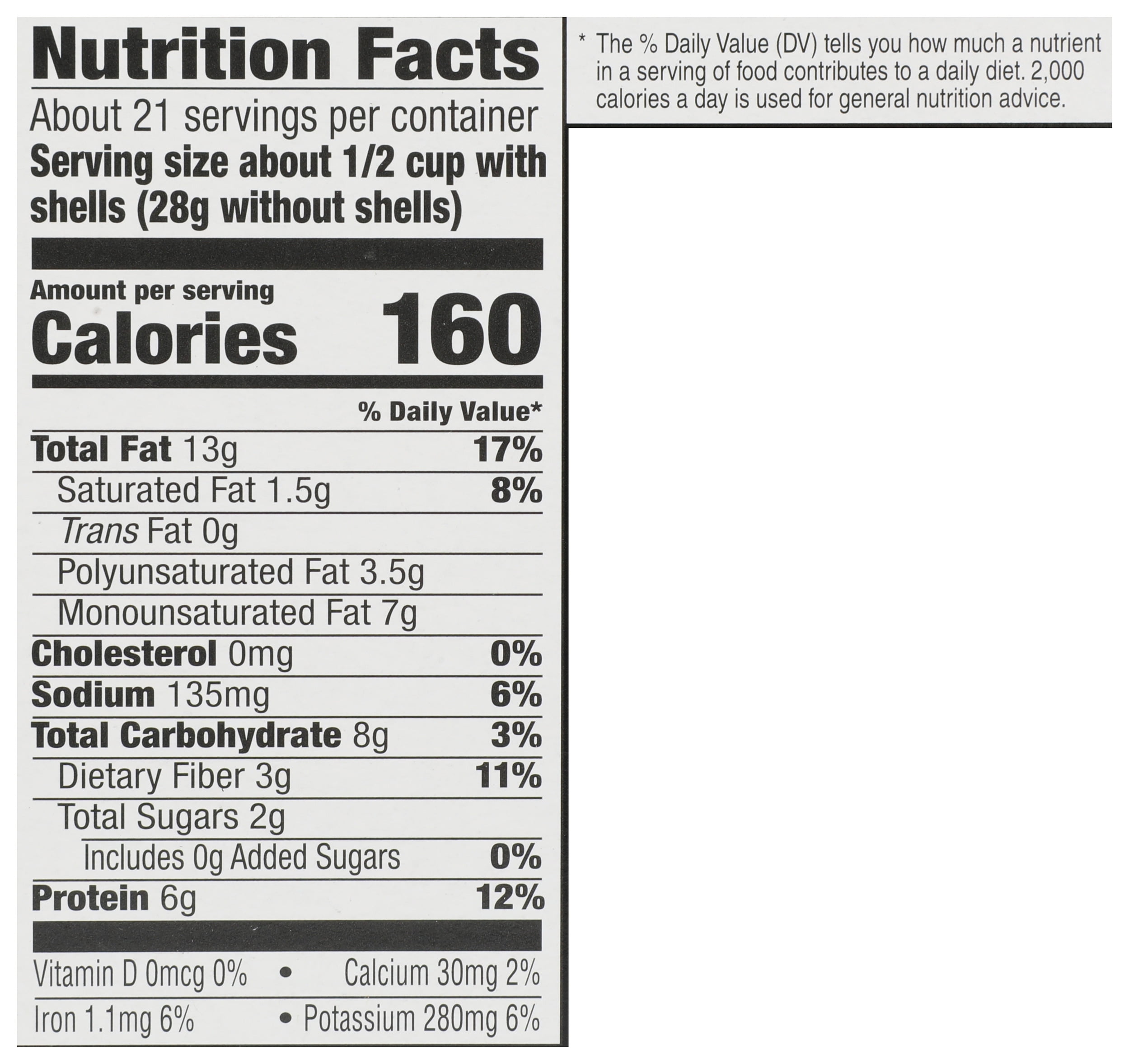 Pack of 24, Wonderful Pistachios Roasted & Salted, 5 oz