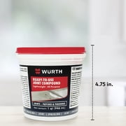 Würth Ready-to-Use Lightweight Joint Compound, 32oz (1 Quart), Pre-Mixed