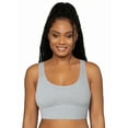 thumbnail image 3 of Fruit of the Loom Women's Seamless Comfy Longline Back Smoothing Bra, 2-Pack, Style FT989, Sizes S to 4X, 3 of 8