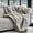 Champagne Fawn, variant on EVERGRACE Luxury Soft Faux Chinchilla Fur Throw Blanket for Couch, Warm Thick Heavy Winter Throw Blanket 1220GSM for Bed, Fluffy Cozy Mink Blanket with Reversible Velvet, Arctic White, 50''x60''