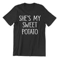 thumbnail image 2 of Couples Shirt She's My Sweet Potato I Yam Thanksgiving Couples T-shirt M, Men Sweet Potato, 2 of 6