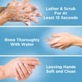 thumbnail image 3 of Betadine Antiseptic Cleansing Foam Pump, 8oz, Antibacterial Body Wash, Antimicrobial Skin Cleanser, Gentle Antiseptic Wash for Daily Protection, 3 of 9