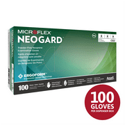 Microflex NEOGARD C52 Glove Green X-Small Box 100 units