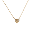 thumbnail image 2 of Juego de Joyería para Mujer de Corazón LuckyLy, Collar y Aretes Baño con Zirconia Cúbica, Modelo Melody dorado UNITALLA, 2 of 7