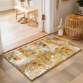 thumbnail image 3 of Orange City Area Rugs 2x3ft Retro Modern Abstract Orange Architecture Floor Rug&nbsp;Non Slip Low Pile Ultra Soft Throw Carpet for Entryway Indoor Entrance Kitchen Bathroom, 3 of 9