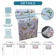thumbnail image 6 of Table Runner - 60 Inch Long, Blue Pink Flowers Kitchen Dining Table Runner Dresser Scarves, Spring Floral Butterfly Elegant Pastoral Farmhouse Decor for Coffee Tables Wedding Party Banquet, 6 of 8