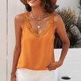 thumbnail image 1 of Chaleco ajustado para mujer, camiseta sin mangas de encaje para mujer, camiseta informal de verano, chaleco sin mangas para mujer, calidad superior, 1 of 6