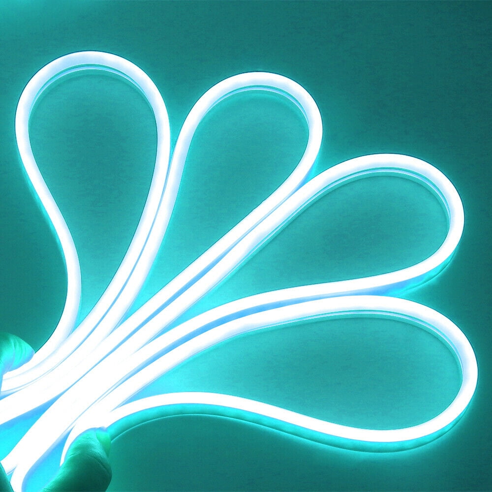 100ft 12V Flexible LED Strip Light Waterproof Sign Neon Lights Silicone Tube 100ft 12V Flexible LED Strip Light Waterproof Sign Neon Lights Silicone Tube
