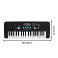 thumbnail image 4 of Aqestyerly Clavier de Piano Électronique pour Enfants 37 Touches avec Microphone Instrument de Musique Éducatif pour Garçons Filles Tout-Petits HWRETIE, 4 of 8